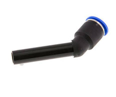 Raccord enfichable coudé 12mm x 12mm 45deg avec manchon long PA 66 NBR enfichable [2 pièces].