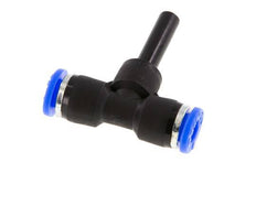 Raccord enfichable en T 6mm x 6mm avec bouchon PBT NBR [2 Pièces].