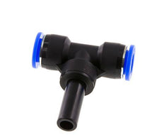 12mm x 12mm Tee Push-in Fitting with Plug-in PBT NBR [2 Pieces]