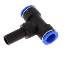 16mm x 16mm Tee Push-in Fitting with Plug-in PBT NBR