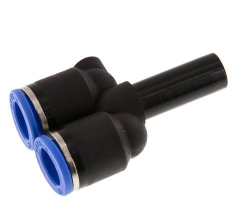 12mm x 12mm Y Push-in Fitting with Plug-in PA 66 NBR