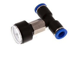 Manomètre 8mm Union Straight 0-10 bar (0-145psi)