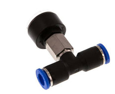 Manomètre 8mm Union Straight 0-10 bar (0-145psi)