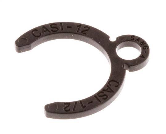 Clips de blocage de pinces de serrage 12 mm pour raccords instantanés [50 pièces].