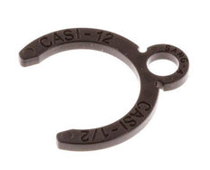 Clips de blocage de pinces de serrage 12 mm pour raccords instantanés [50 pièces].