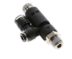Régulateur de pression pneumatique 6mm - R1/4'' avec manomètre