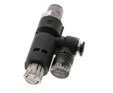 Régulateur de pression pneumatique 6mm - R1/4'' avec manomètre