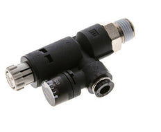 Régulateur de pression pneumatique 6mm - R1/4'' avec manomètre