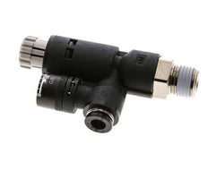 Régulateur de pression pneumatique 6mm - R1/4'' avec manomètre