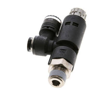 Régulateur de pression pneumatique 6mm - R1/4'' avec manomètre
