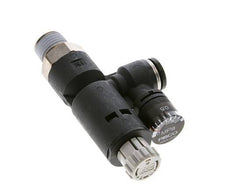 Régulateur de pression pneumatique 8mm - R1/4'' avec manomètre