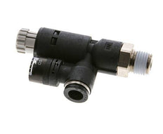 Régulateur de pression pneumatique 8mm - R1/4'' avec manomètre