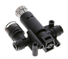 Régulateur de pression pneumatique 4mm avec manomètre