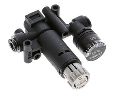 Régulateur de pression pneumatique 4mm avec manomètre