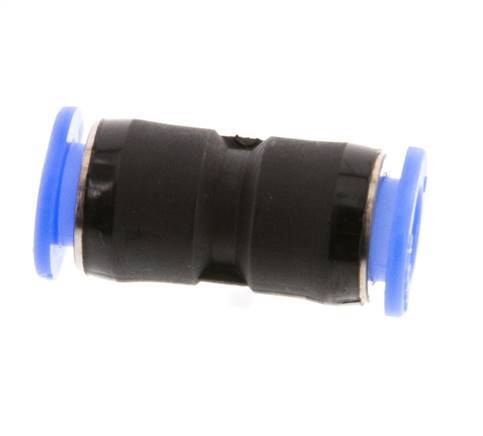 Raccord enfichable 6mm PBT NBR Design compact [2 Pièces].