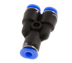 Raccord enfichable en Y 3mm PBT NBR Conception compacte [2 Pièces].