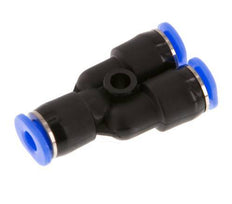 Raccord enfichable en Y 3mm PBT NBR Conception compacte [2 Pièces].