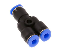 Raccord enfichable en Y 3mm PBT NBR Conception compacte [2 Pièces].