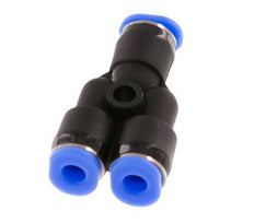 Raccord enfichable en Y 3mm PBT NBR Conception compacte [2 Pièces].