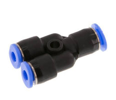 3mm x 4mm Y Push-in Fitting PBT NBR Compact Design [2 Pieces]