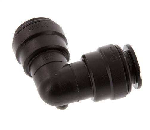 raccord enfichable coudé 15mm 90deg POM NBR