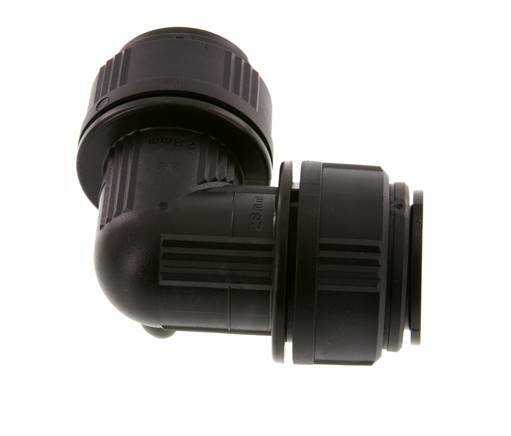 raccord enfichable coudé 90deg 28mm POM NBR