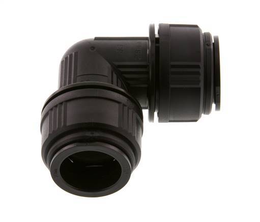 raccord enfichable coudé 90deg 28mm POM NBR