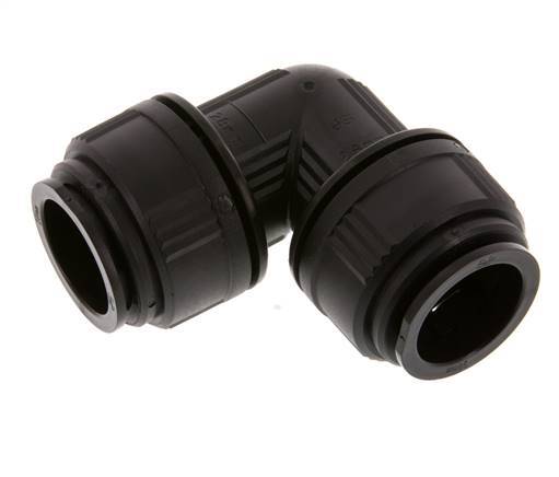 raccord enfichable coudé 90deg 28mm POM NBR