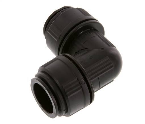 raccord enfichable coudé 90deg 28mm POM NBR