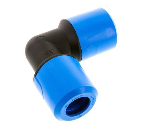 raccord enfichable coudé 32mm 90deg POM NBR