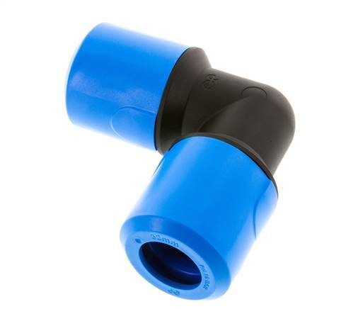 raccord enfichable coudé 32mm 90deg POM NBR