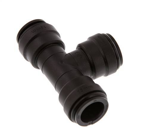 raccord enfichable en T 15mm POM NBR FDA