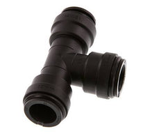 raccord enfichable en T 15mm POM NBR FDA