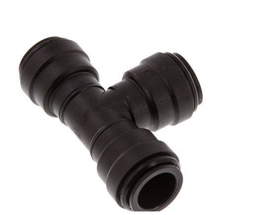 raccord enfichable en T 18mm POM NBR FDA