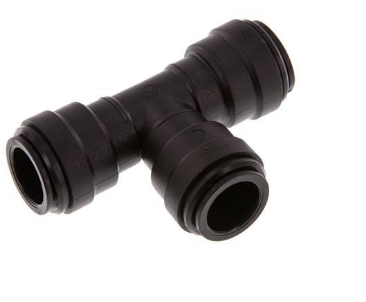 raccord enfichable en T 18mm POM NBR FDA