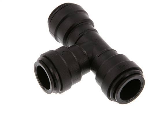 raccord enfichable en T 18mm POM NBR FDA
