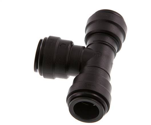 raccord enfichable en T 18mm POM NBR FDA