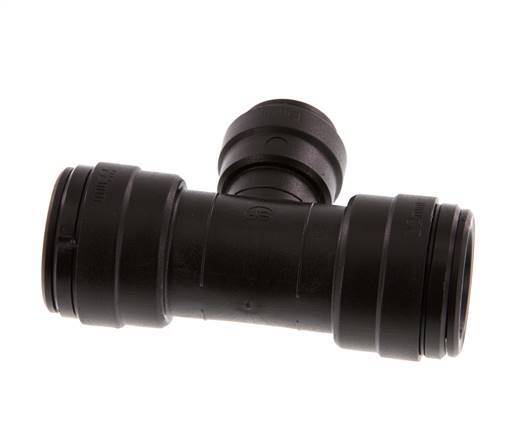 raccord enfichable en T 15mm x 22mm POM NBR FDA