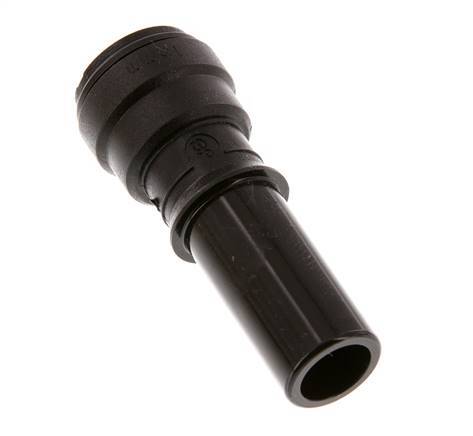 raccord enfichable 15mm x 18mm avec bouchon POM NBR