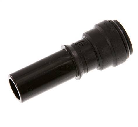 raccord enfichable 15mm x 18mm avec bouchon POM NBR