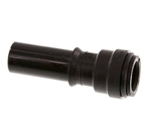 raccord enfichable 15mm x 18mm avec bouchon POM NBR