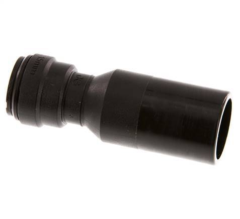 15mm x 28mm Push-in Fitting with Plug-in POM NBR
