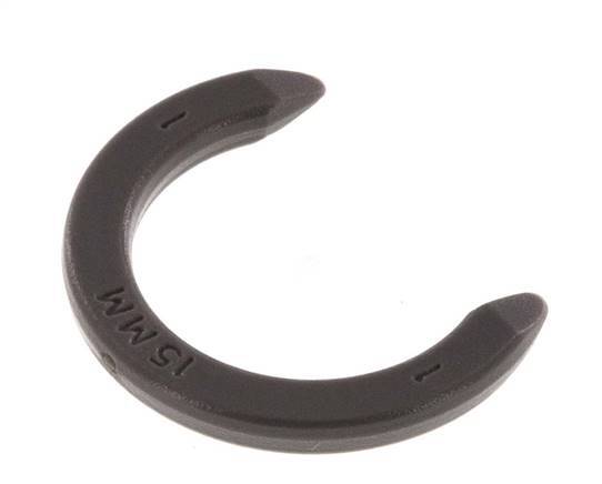 Clips de verrouillage de pinces de 15 mm pour raccords instantanés [20 pièces].