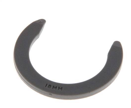 18 mm Collet Locking Clips for Push-in Fittings [20 Pieces]