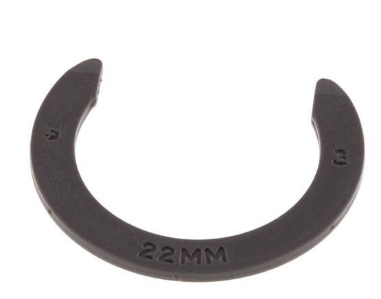 Clips de blocage de pinces de serrage 22 mm pour raccords instantanés [20 pièces].