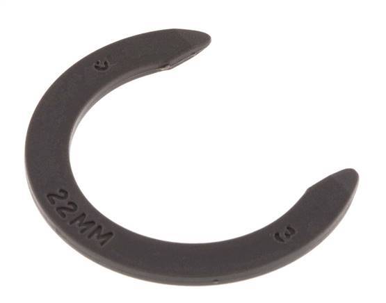 Clips de blocage de pinces de serrage 22 mm pour raccords instantanés [20 pièces].