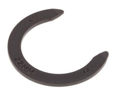 Clips de blocage de pinces de serrage 22 mm pour raccords instantanés [20 pièces].