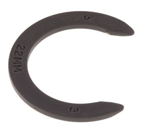 Clips de blocage de pinces de serrage 22 mm pour raccords instantanés [20 pièces].