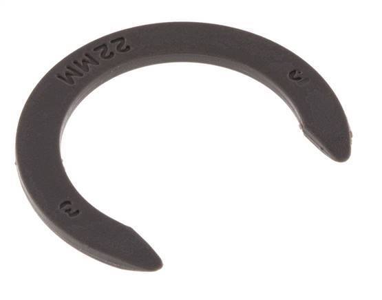 Clips de blocage de pinces de serrage 22 mm pour raccords instantanés [20 pièces].