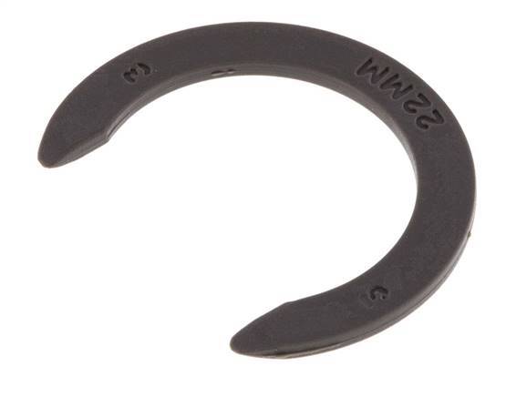 Clips de blocage de pinces de serrage 22 mm pour raccords instantanés [20 pièces].